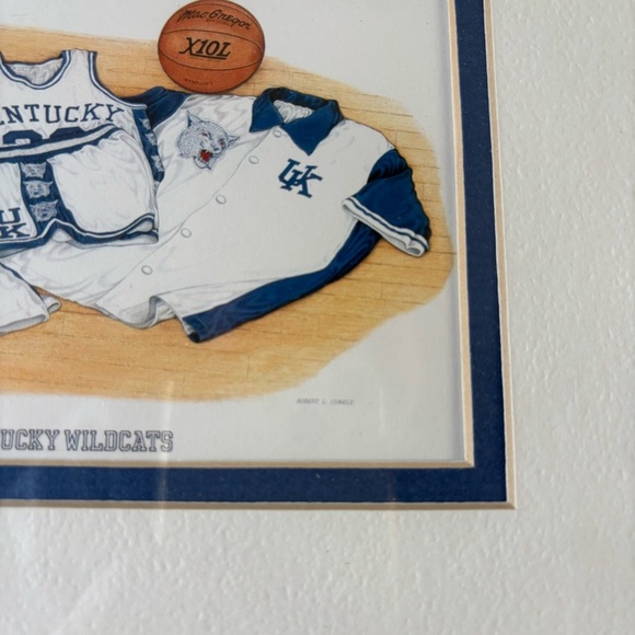 Robert Conley Framed University of Kentucky Wildcats Basketball Print NCAA March - Picture 4 of 6